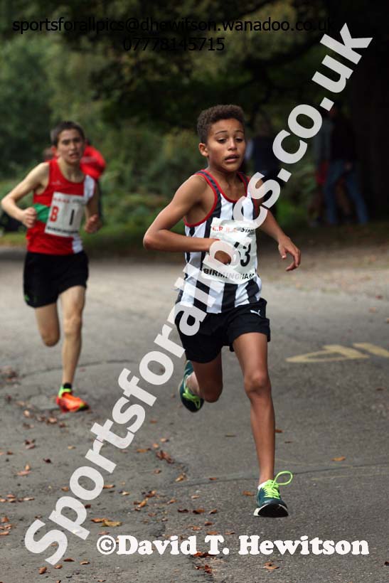 Boys under-13s ERRA Road Relays, Sutton Coldifield, Birmingham. Photo: David T. Hewitson/Sports for All Pics